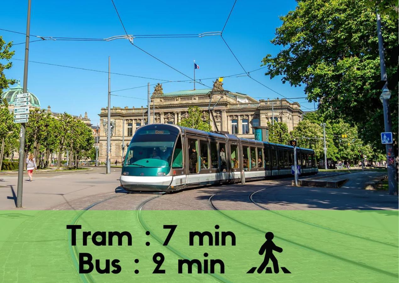 Vieux Schilik / Parking / Tram / Parlement / Proche Strasbourg Centre Appartement Schiltigheim Buitenkant foto